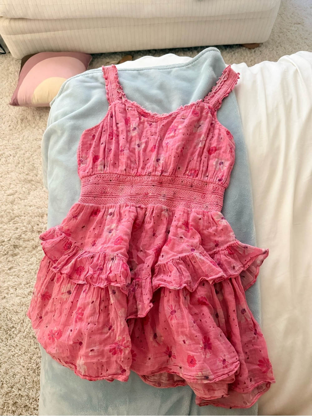 LoveShackFancy Norelli mini dress